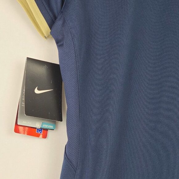 Nike Womens Navy Midshipmen Dri Fit NWT Polo Shirt Size S - Picture 9 of 10
